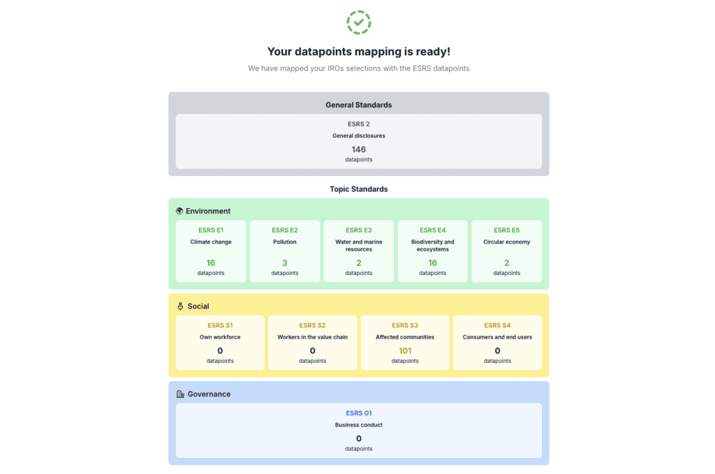 Datapoints Mapping Tool Overview